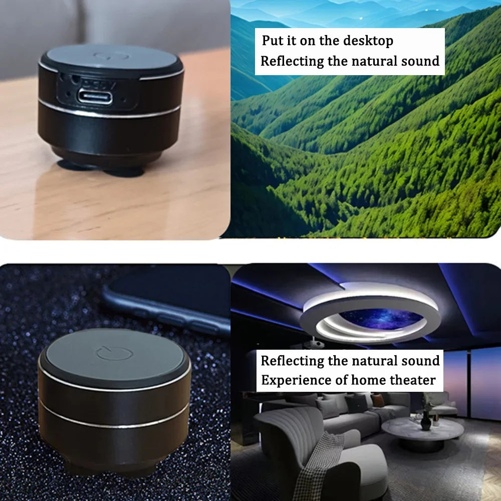 PulsePod Mini — Bone Conduction Bluetooth Speaker