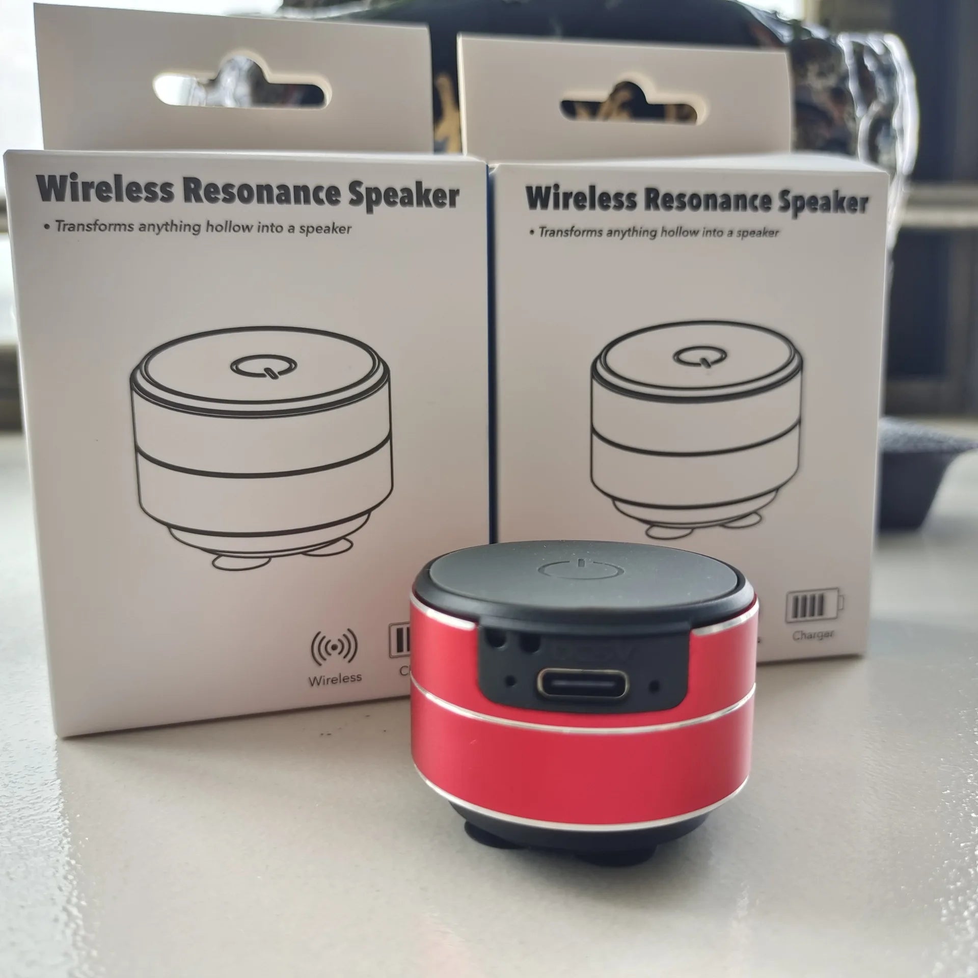 PulsePod Mini — Bone Conduction Bluetooth Speaker